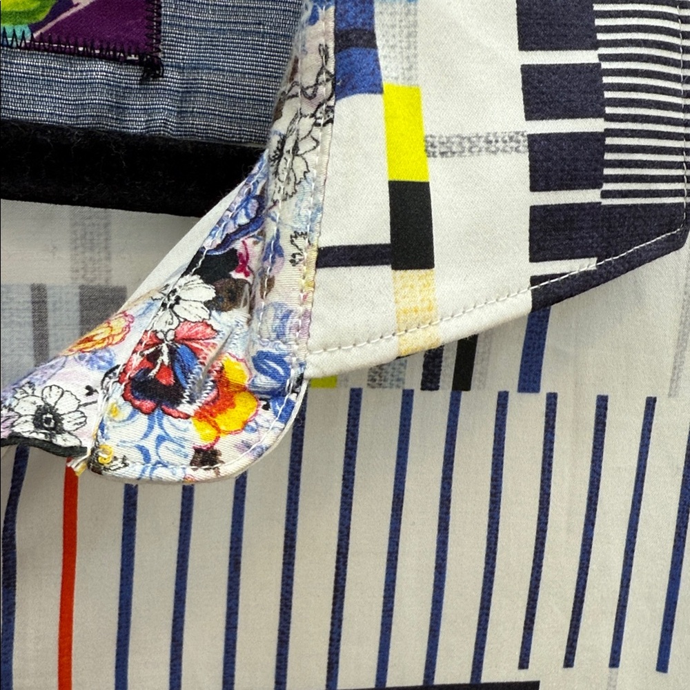 Robert Graham Multicolor Geometric Button Down Sh… - image 3